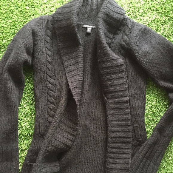 jacobs Sweaters - Jacob Classic Black Cable Knit 🧶 Cardigan Sz XS